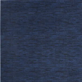 9' X 12' Midnight Blue Stain Resistant Indoor Outdoor Area Rug