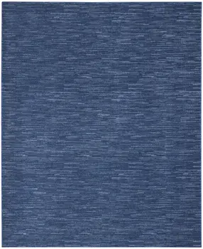10' X 14' Blue Indoor Outdoor Area Rug