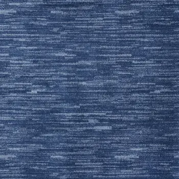 4' X 6' Blue Indoor Outdoor Area Rug