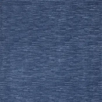 7' X 10' Blue Indoor Outdoor Area Rug