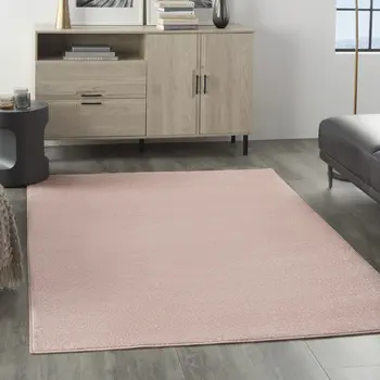 4' X 6' Pink Indoor Outdoor Area Rug