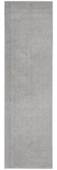 10' Gray Indoor Outdoor Runner Rug