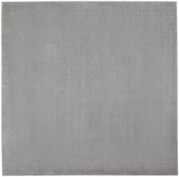 7' Gray Square Indoor Outdoor Area Rug