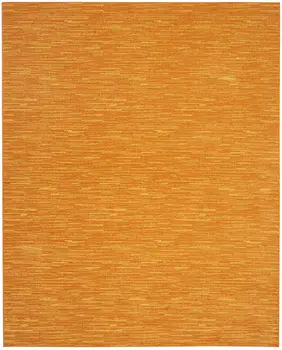 10' X 14' Orange Indoor Outdoor Area Rug