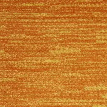 6' Orange Indoor Outdoor Runner Rug