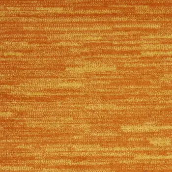 6' Orange Indoor Outdoor Runner Rug