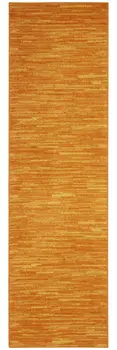 10' Orange Indoor Outdoor Runner Rug
