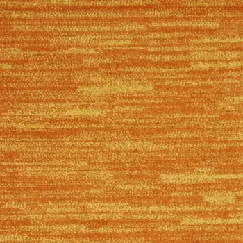 10' Orange Indoor Outdoor Runner Rug