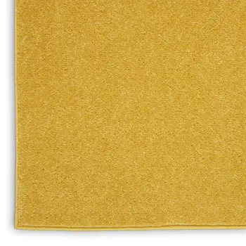 10' X 14' Yellow Indoor Outdoor Area Rug