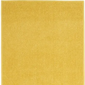 10' Yellow Indoor Outdoor Runner Rug
