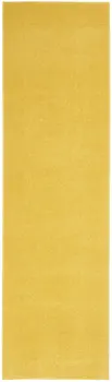 8' Yellow Indoor Outdoor Runner Rug