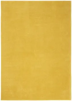 6' X 9' Yellow Indoor Outdoor Area Rug