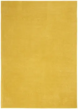 6' X 9' Yellow Indoor Outdoor Area Rug