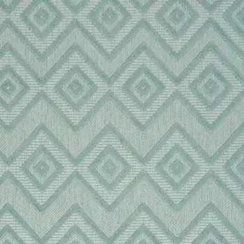 5' X 7' Aqua Indoor Outdoor Area Rug