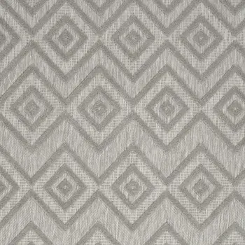 5' X 7' Gray Indoor Outdoor Area Rug