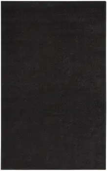 3' X 5' Black Stain Resistant Indoor Outdoor Area Rug