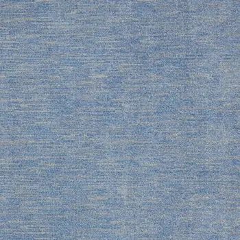 9' X 12' Blue And Gray Indoor Outdoor Area Rug