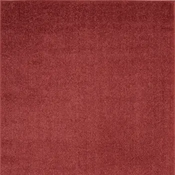 3' X 5' Brick Red Non Skid Indoor Outdoor Area Rug