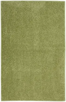 4' Runner Green Indoor Outdoor Runner Rug