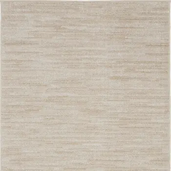 3' X 5' Beige And Ivory Indoor Outdoor Area Rug