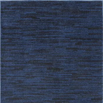 3' X 5' Blue Indoor Outdoor Area Rug