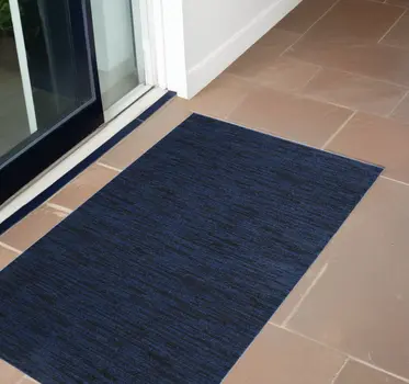 3' X 5' Blue Indoor Outdoor Area Rug