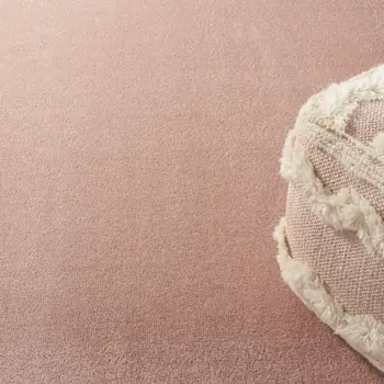 5' X 5' Pink Square Indoor Outdoor Area Rug