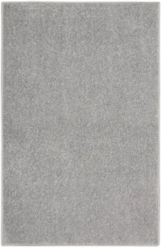 2' X 4' Gray Indoor Outdoor Area Rug