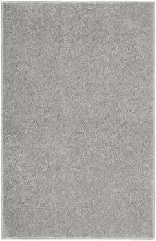 2' X 4' Gray Indoor Outdoor Area Rug