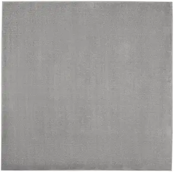 5' X 5' Gray Square Indoor Outdoor Area Rug