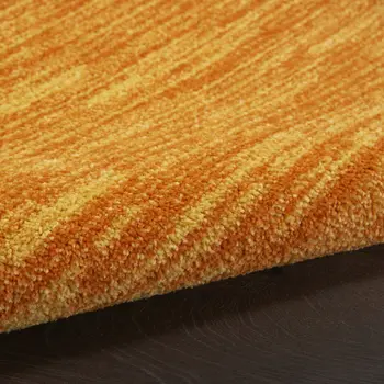 2' X 4' Orange Indoor Outdoor Runner Rug