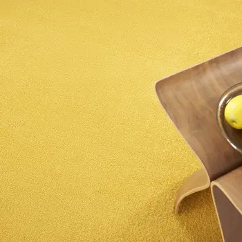 6' X 6' Yellow Round Indoor Outdoor Area Rug