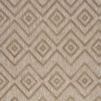 4' X 6' Beige Indoor Outdoor Area Rug