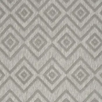 4' X 6' Gray Indoor Outdoor Area Rug