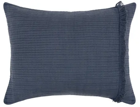 Indigo Checkered Queen Quilt