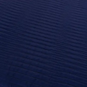 Indigo Geometric Queen Quilt