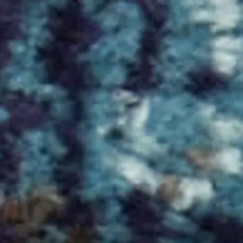 3' X 5' Wave Abstract Power Loom Non Skid Area Rug