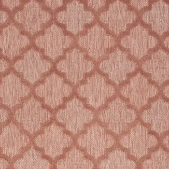 5' X 7' Coral Indoor Outdoor Area Rug