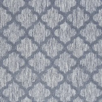 4' X 6' Denim Blue Indoor Outdoor Area Rug