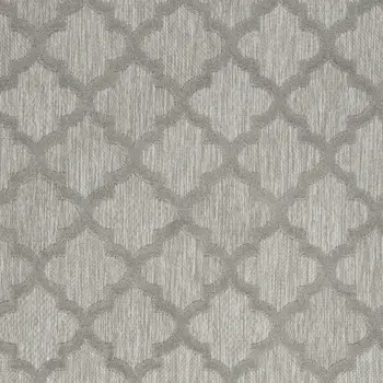 5' X 7' Gray Indoor Outdoor Area Rug