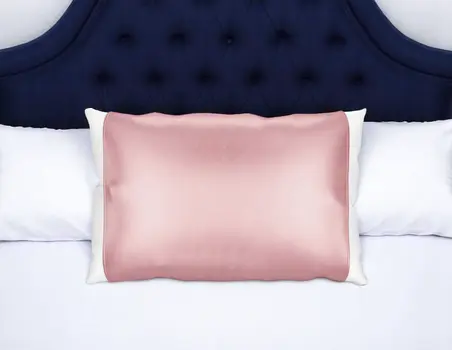 Dusty Rose Silk Open Ended Pillowcase