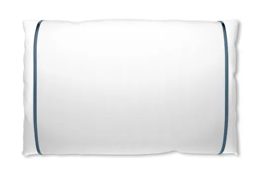 Blue Silk Open Ended Pillowcase