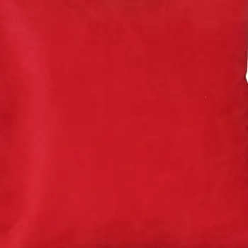 Set of Two 26" Red Euro Throw Pillow Covers