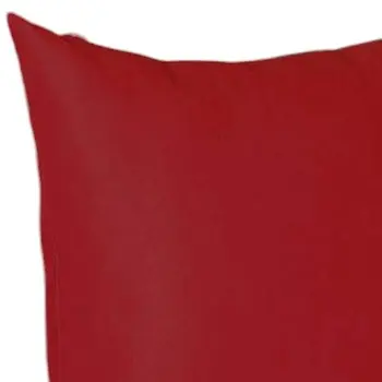 Set of Four 18" Red Throw Pillow Covers