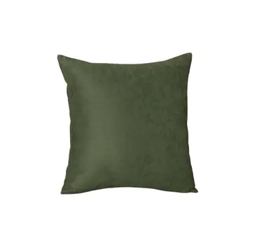 Set of Four 20" Fern Green Fabric Throw Pillow Covers