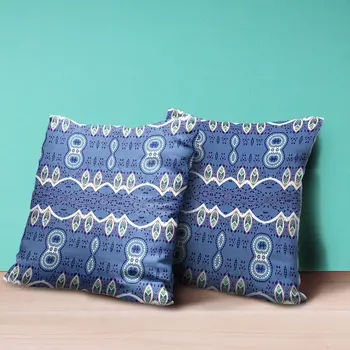 28" X 28" Muted White Blown Seam Paisley Indoor Outdoor Throw Pillow
