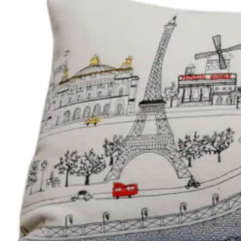 14" X 35" Cream Hometown Pride Wool Lumbar Throw Pillow