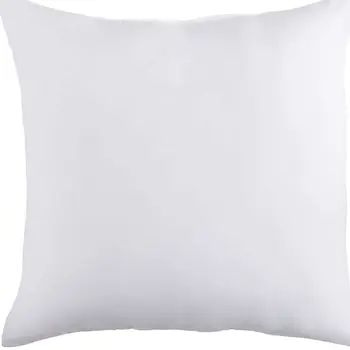 18" X 18" White Blown Seam 100% Cotton Throw Pillow Insert