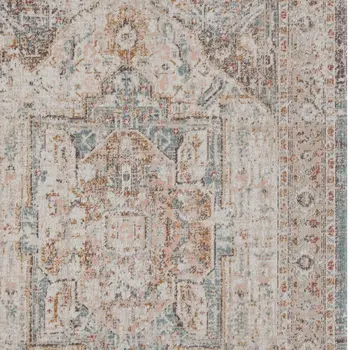8' X 10' Beige Indoor Outdoor Area Rug