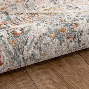 8' X 10' Beige Indoor Outdoor Area Rug